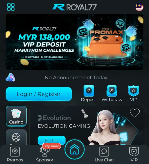 Royal77 Casino